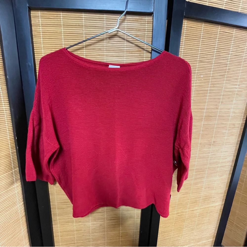 Ribbed Sweater - image 1